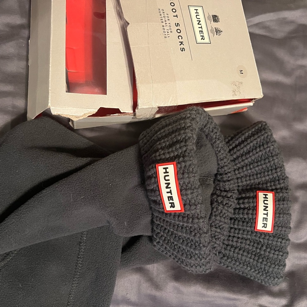 2 pairs Hunter Boot Socks 1 Boutique (3 Pairs)